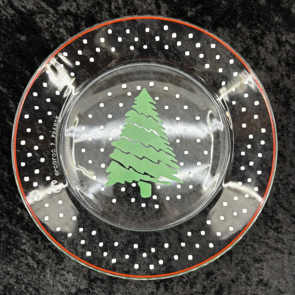 Arcoroc France Christmas Tree 8